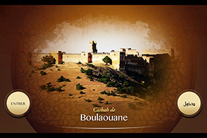 Borne interactive : Casbah de Boulaouane